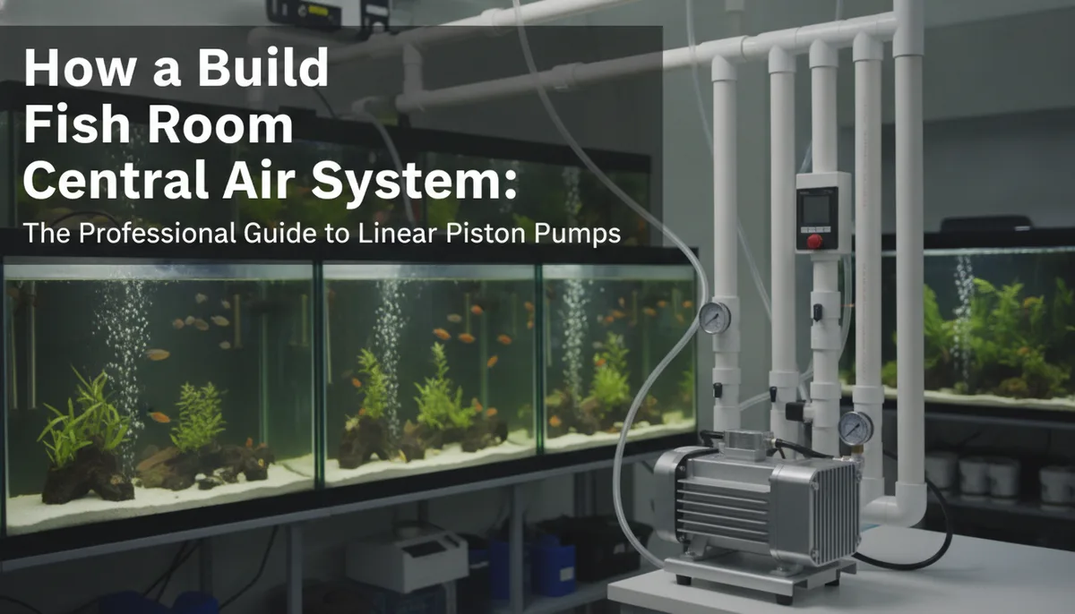 How to Build a Fish Room Central Air System: The Professional Guide to Linear Piston Pumps visual summary