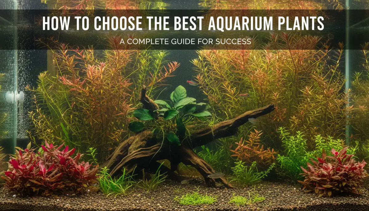 How to Choose the Best Aquarium Plants: A Complete Guide for Success visual summary