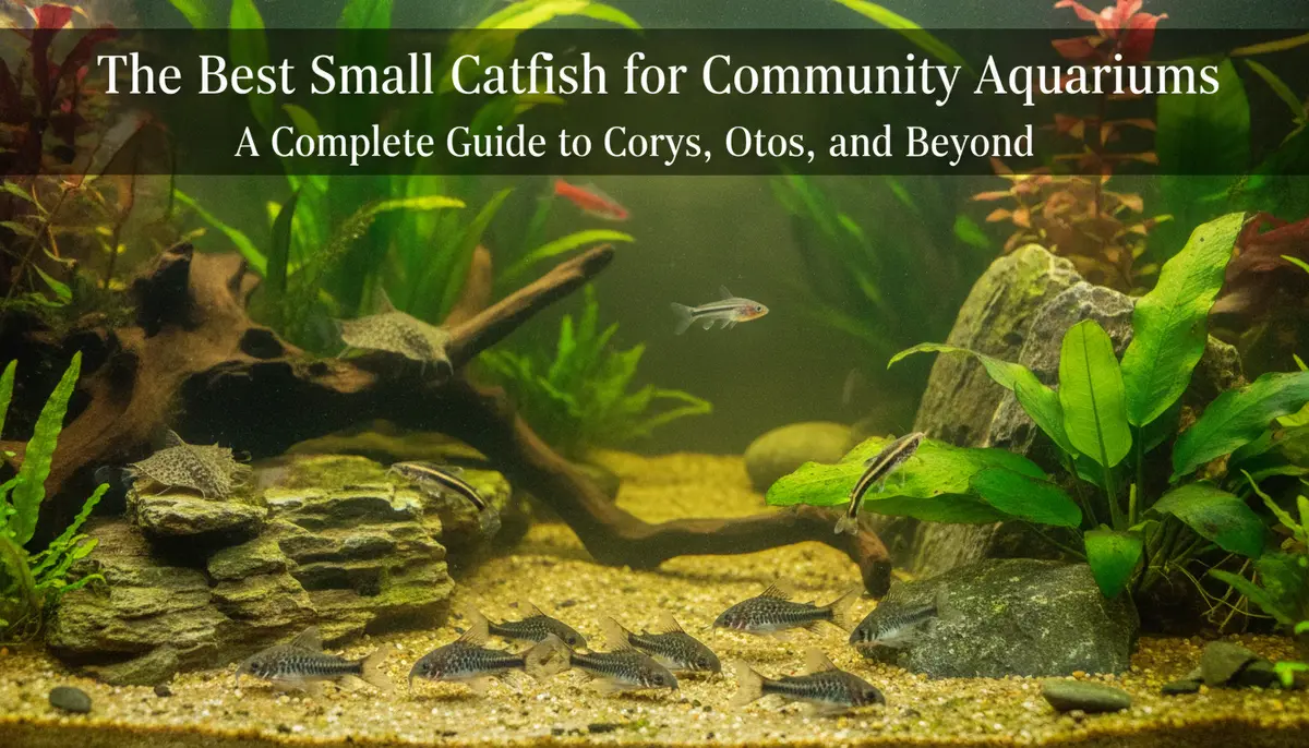 The Best Small Catfish for Community Aquariums: A Complete Guide to Corys, Otos, and Beyond visual summary