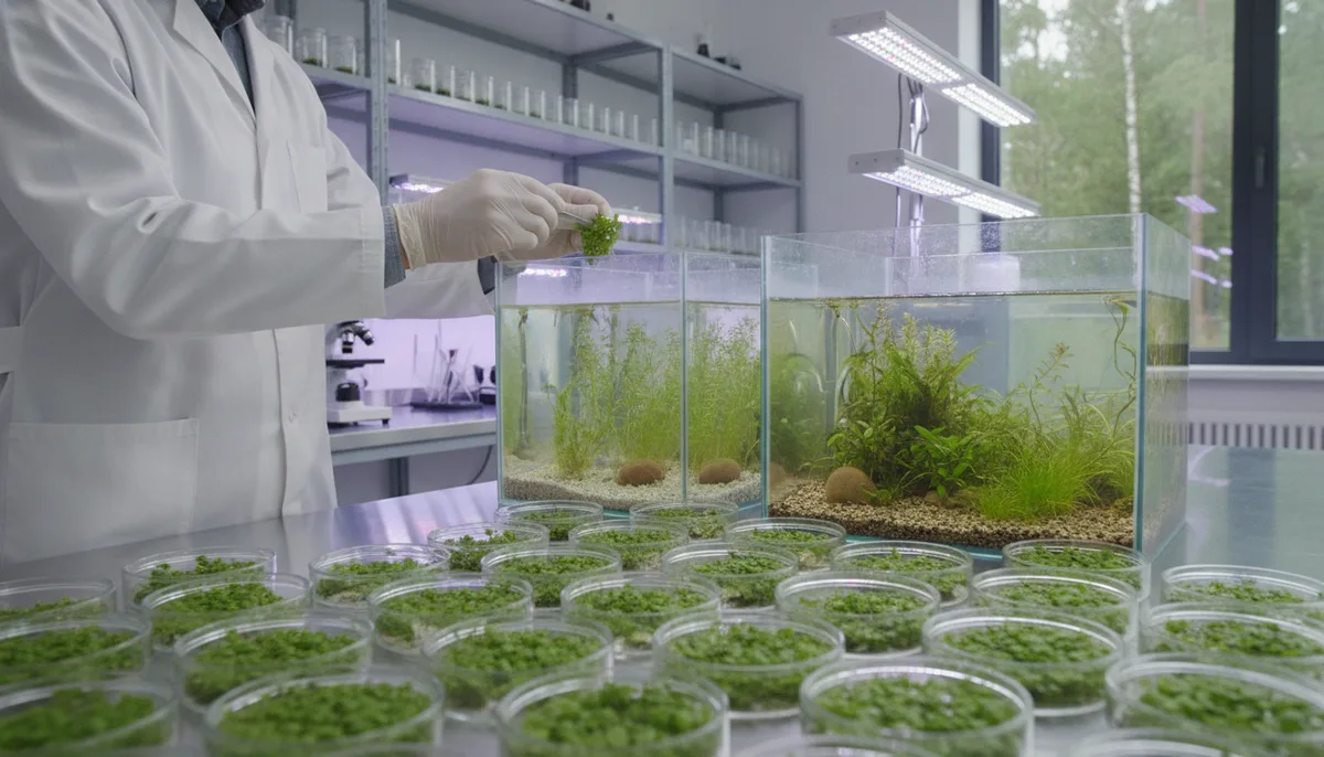 The Complete Guide to Tissue Culture Aquarium Plants: Are Lab-Grown Greens Better? visual summary