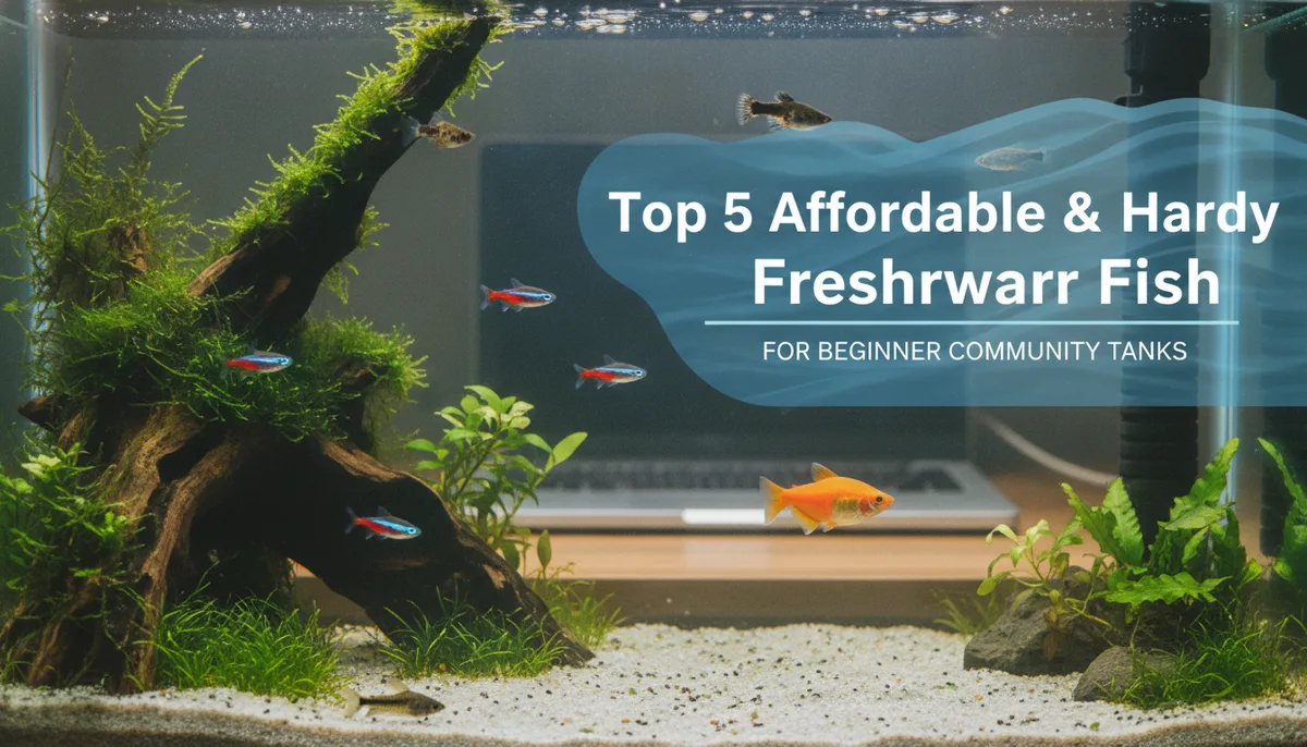 Top 5 Affordable and Hardy Freshwater Fish for Beginner Community Tanks visual summary