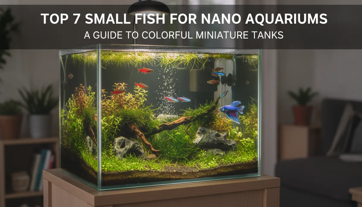Top 7 Small Fish for Nano Aquariums: A Guide to Vibrant Miniature Tanks visual summary