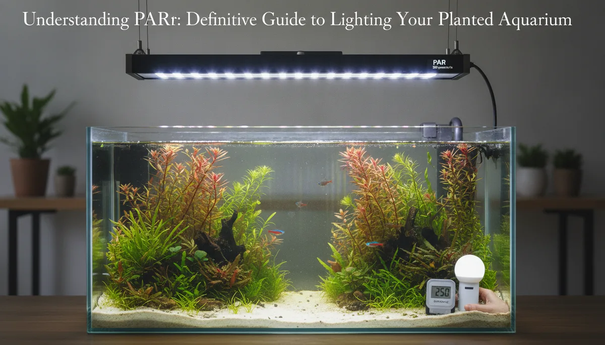 Understanding PAR: The Definitive Guide to Lighting Your Planted Aquarium visual summary